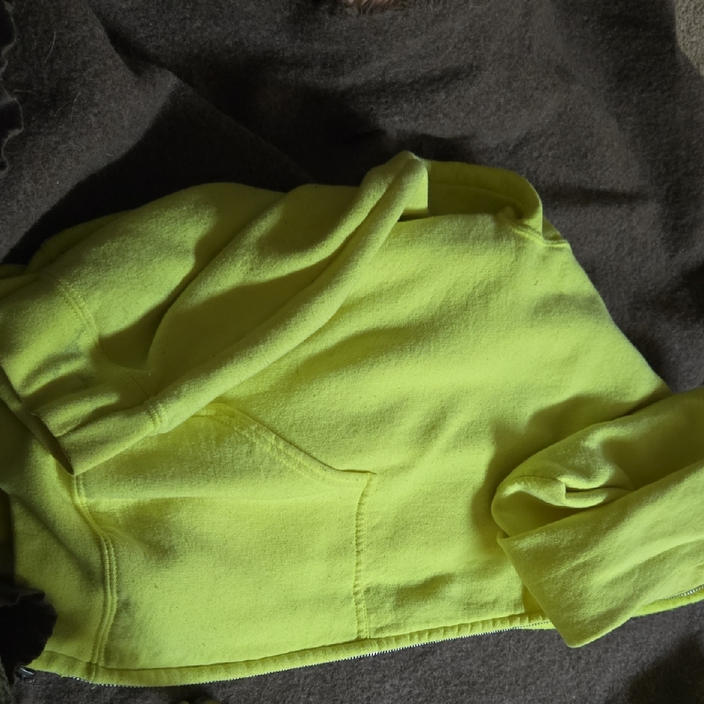 Neon Yellow Hoodie